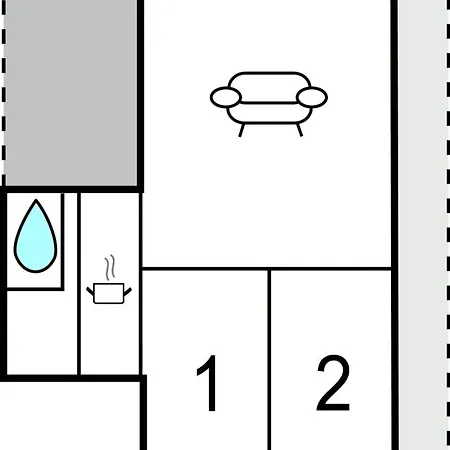 Lovely In With Kitchen Дом отдыха